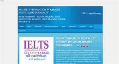 Desktop Screenshot of ieltstechnique.com